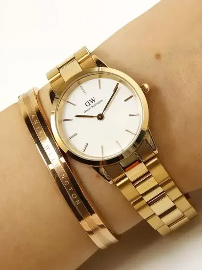 Наручные часы с браслетом Daniel Wellington (часы DW00100211 + браслет DW00400141)