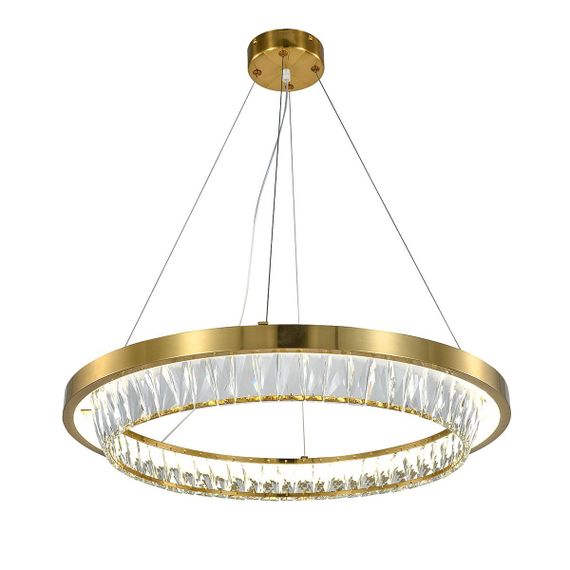 Подвесной светодиодный светильник Indigo Riva 12045/1P Brass V000102L