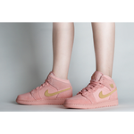 Air Jordan 1 Mid SE 'Coral Stardust'GS