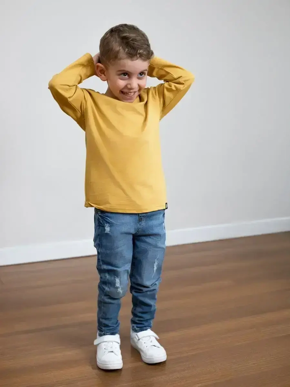 Лонгслив оверсайз для мальчика