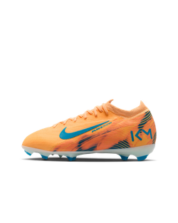 Бутсы Nike Mercurial Zoom Vapor 16 Pro Mbappe FG Junior - оранжевый