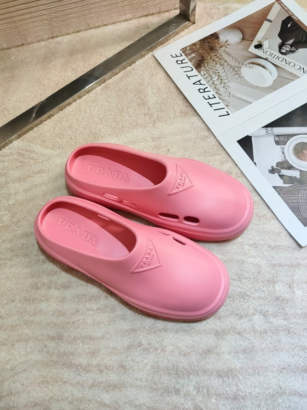 Prada Foam Rubber Mules
