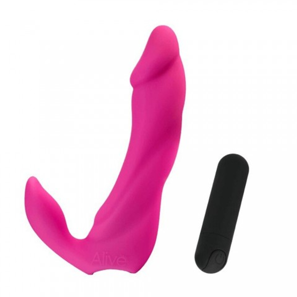 Двойной вибратор для точки G и клитора Bifun Pro от Alive
