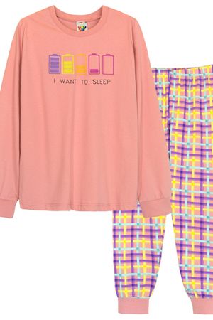 Пижама с брюками для девочки 91227