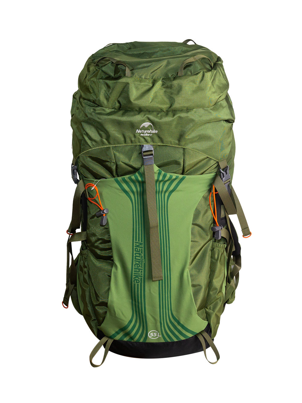 Рюкзак туристический Naturehike, 55л, зеленый (NH16Y020-Q)
