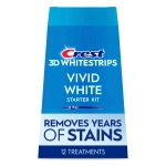 Отбеливающие полоски для зубов Crest 3D Whitestrips Vivid White
