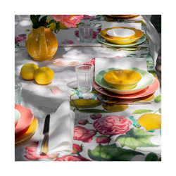 Скатерть Garnier Thiebaut Citrons De Menton Romance (155 x 260 см)