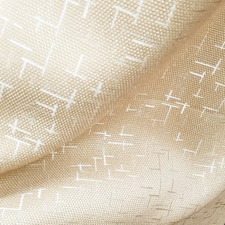 Блэкаут рогожка Штрихи бежевые оптом. Ш-280 см. Арт. 14R