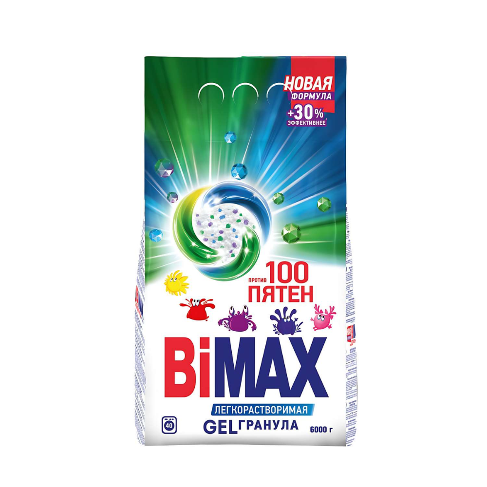 Стиральный порошок Bimax Против пятен 6 кг