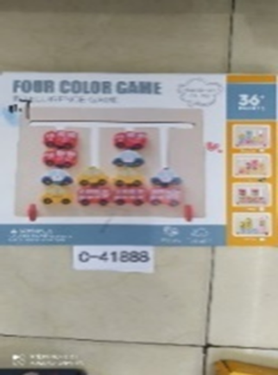 Развивающая игрушка деревянная Лабиринт траснпорт, коробка C-41888