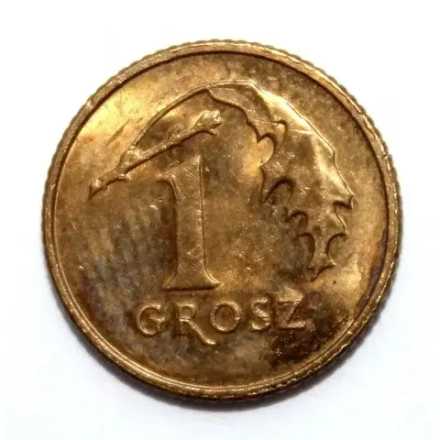 ПОЛЬША 1 грош 2015