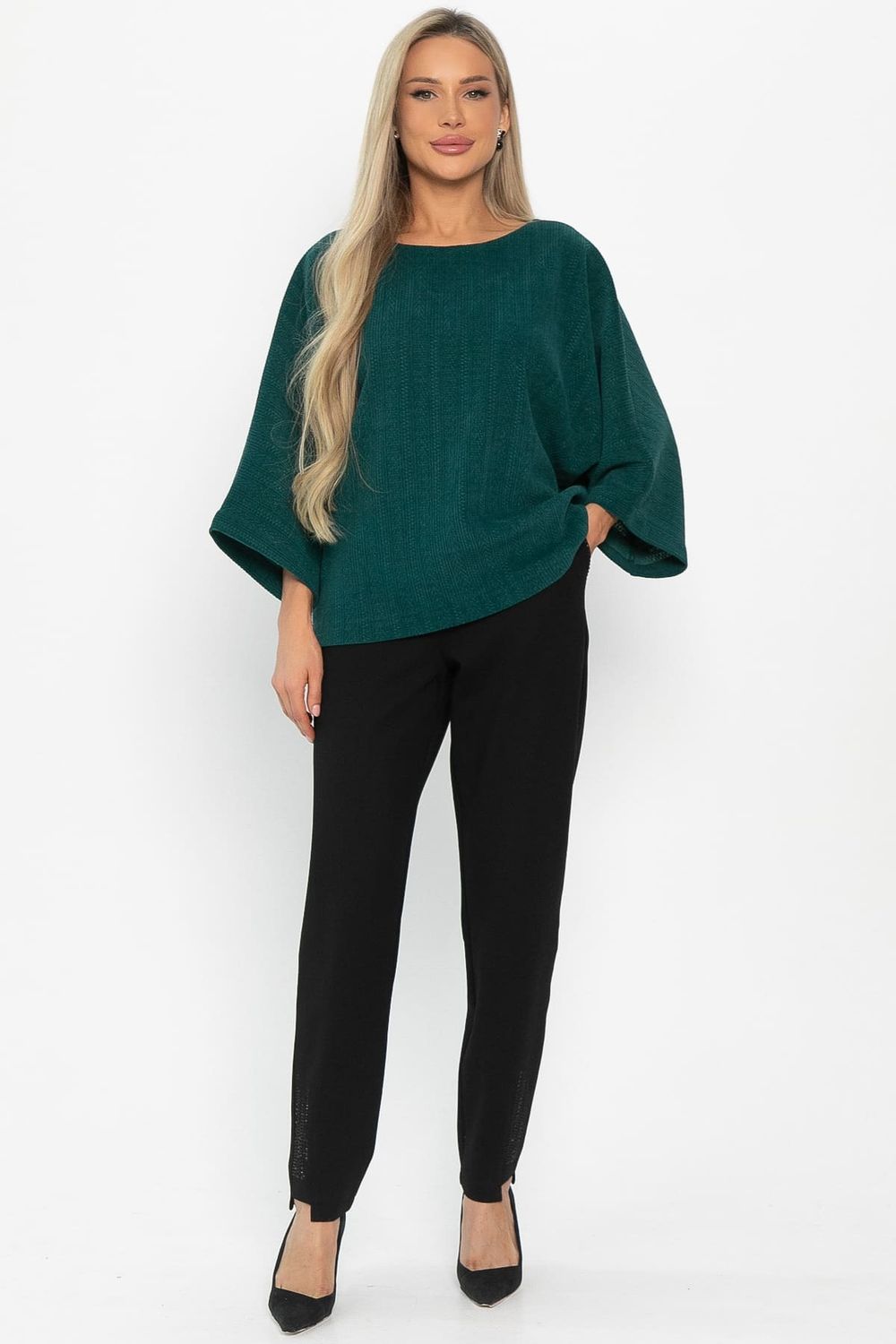 Блуза Ладанка (изумруд) Б14908-12М LT Collection