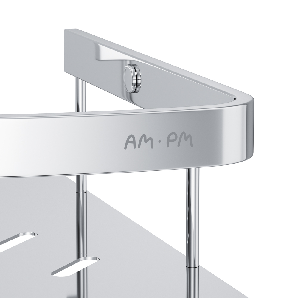 A7454100 Sense L Полка для душа угловая, хром