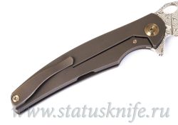 Нож Чебуркова Ворон Дамаск Карбон Премиумфотография - 5