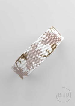 Схема PEYOTE, Схема браслета мозаичное плетение, узор из Miyuki Delica 11/0, файл PDF, №403