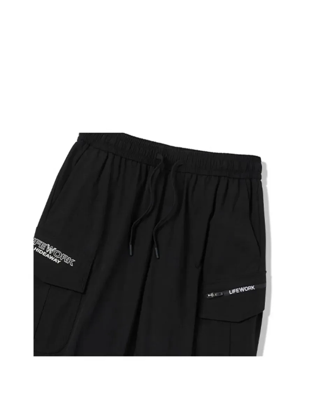 Брюки джогеры в стиле карго нейлоновые