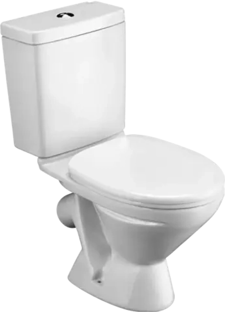 Унитаз-компакт Santek Лига эконом 1.WH30.2.197, 2-режима, сиденье полипропилен