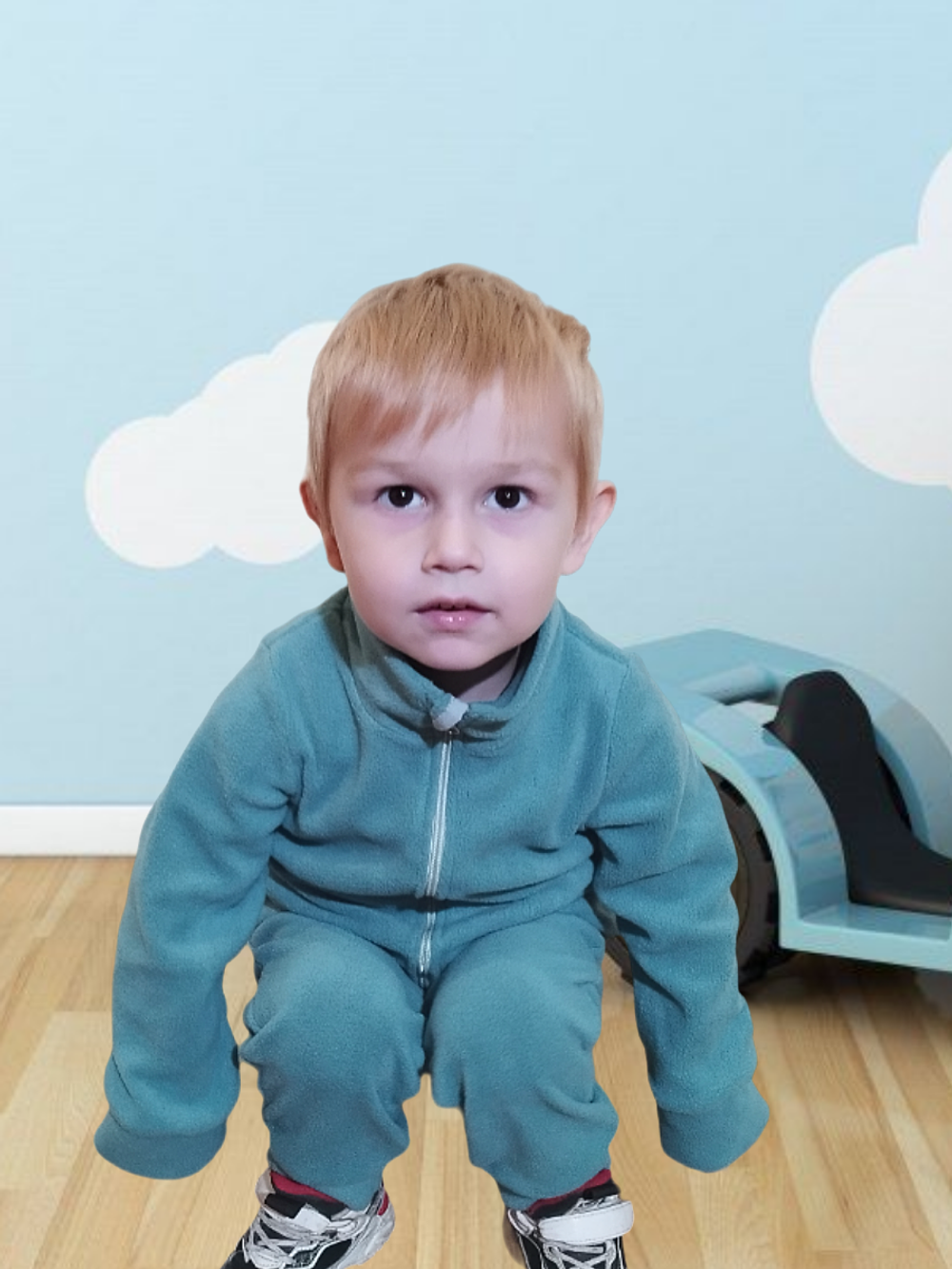 1141 Комбинезон детский флис арктик (60-116)