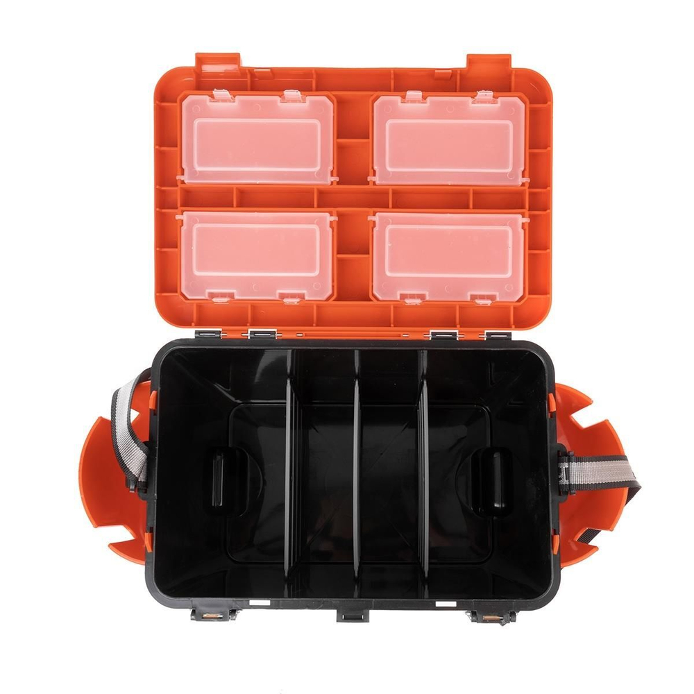 Ящик для зимней рыбалки Helios FishBox (10л) оранжевый