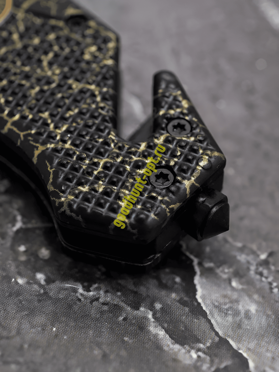 Складной нож тактический BOKER Черный с карабином