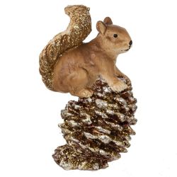 GAEM Фигурка декоративная "Белка", L6 W5 H9 см, 2в.