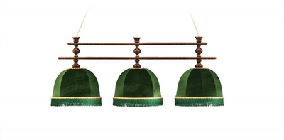 Лампа Аристократ-Люкс 3 3 плафона - береза