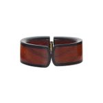 Браслет Nature Bijoux, Cannelle, кафф из рога, со вставкой из дерева байонг, NB26.1-13-44487 (коричн