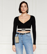 Топ Elisabetta Franchi - черный(MK55S46E2)