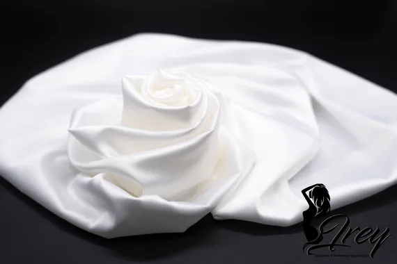 Атлас бельевой слабоэластичный, арт. 01, айвори 004