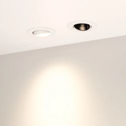 Светильник MS-FORECAST-BUILT-TURN-R82-8W Warm3000 (WH-BK, 32 deg, 230V) (Arlight, IP20 Металл, 5 лет) 035448