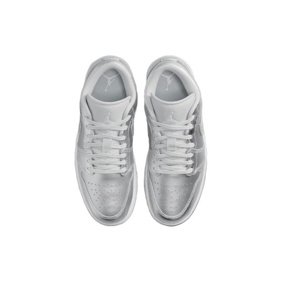 Jordan Air Jordan 1 Винтажные баскетбольные кроссовки с низким верхом Серовато-белый Женски