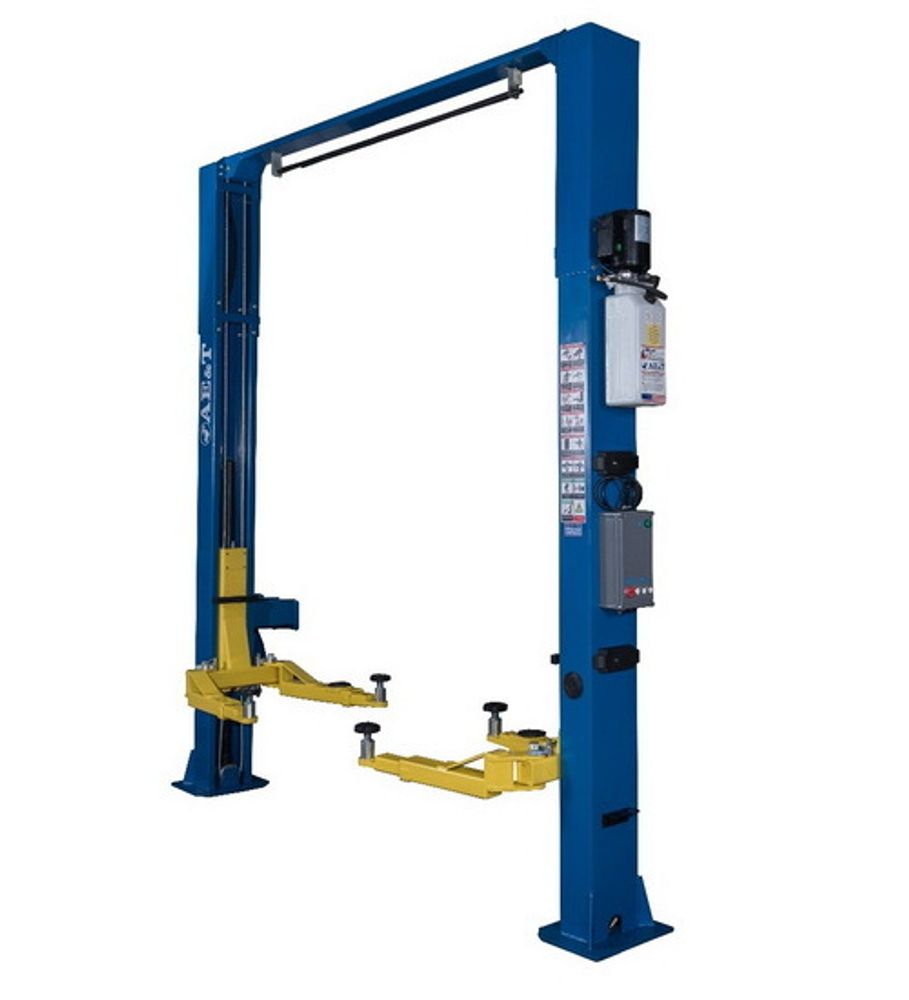 Подъемник двухстоечный S4D-2E AE&amp;T с верхней синхронизацией