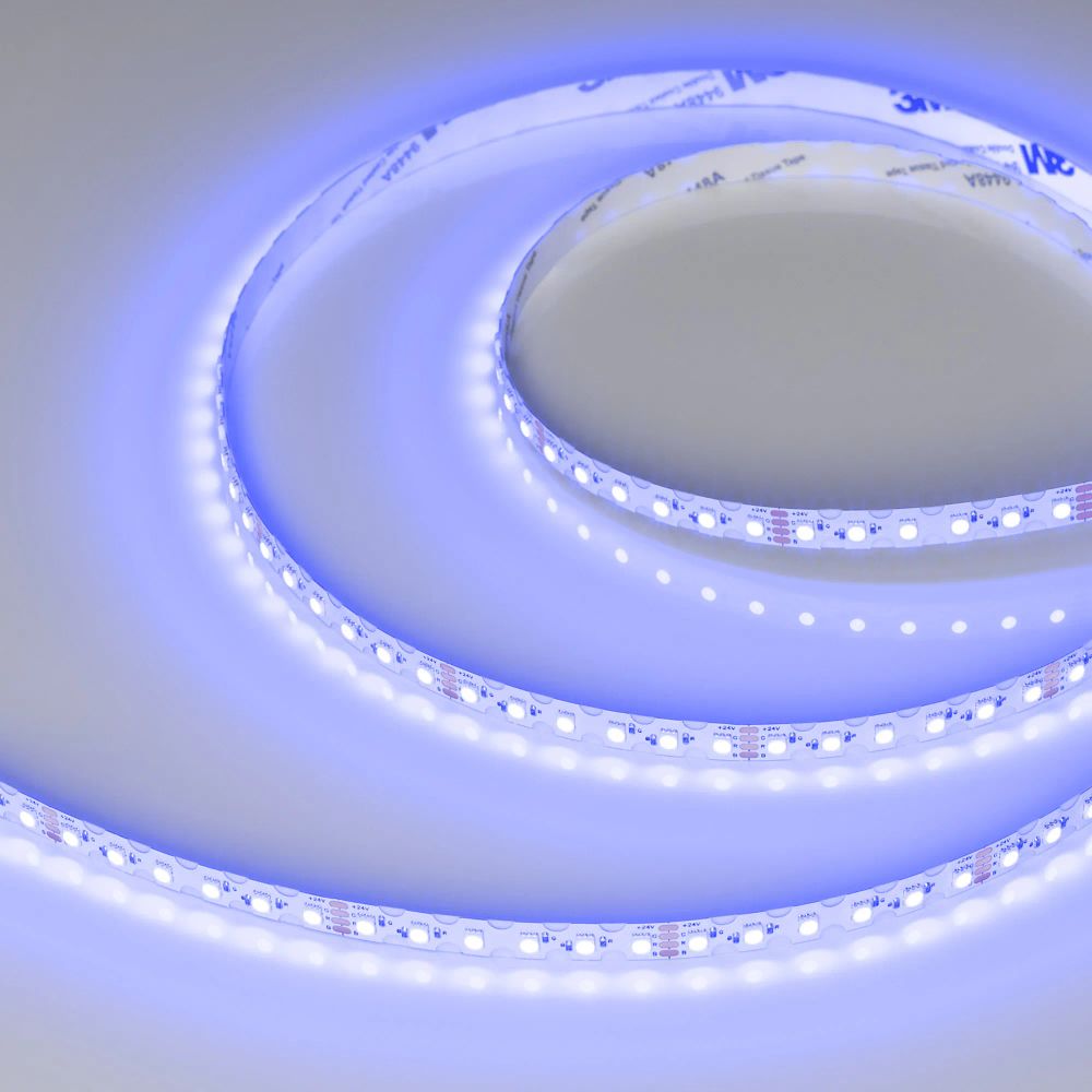 Светодиодная лента RZ-A120-8mm 24V RGB (12 W/m, IP20, 2835, 5m) (Arlight, -) 042911