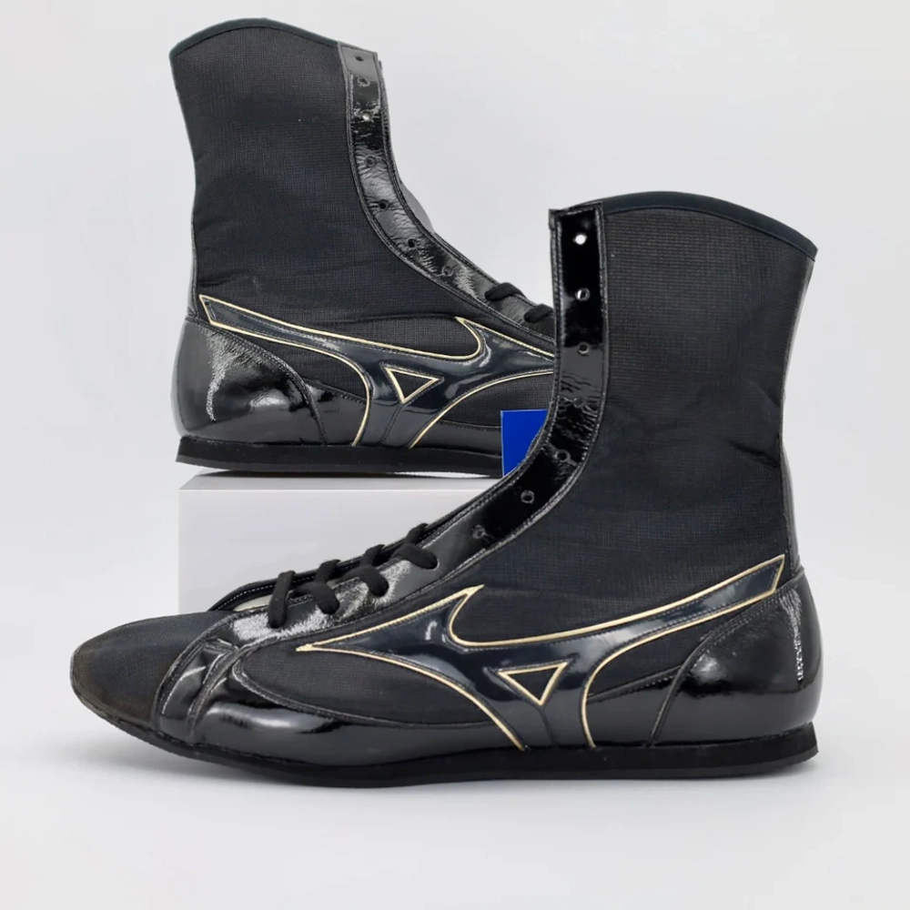 Боксёрки Mizuno - Black / Metallic Gold