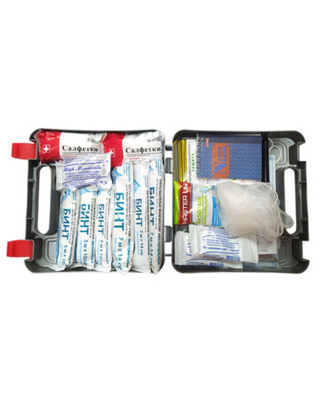 Аптечка ФЭСТ автомобильная Приказ 260н (футляр-полистирол), арт.3736 (х18)