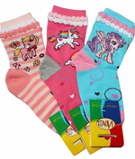 Носки для девочек 91и, р.18 в ассорт. (Игла), 1 шт.