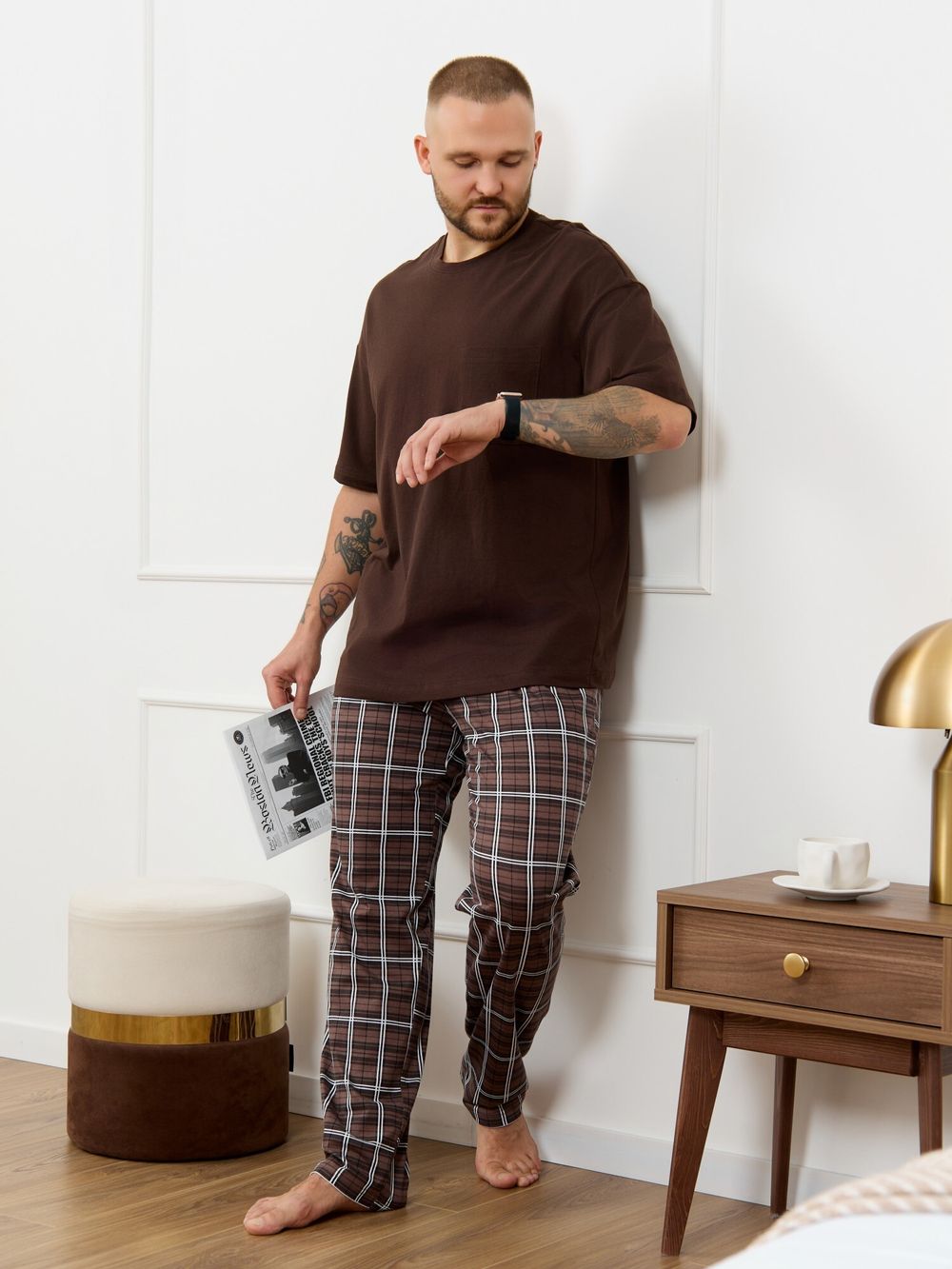 Костюм мужской Браун-3 Виотекс КОРИЧНЕВЫЙ