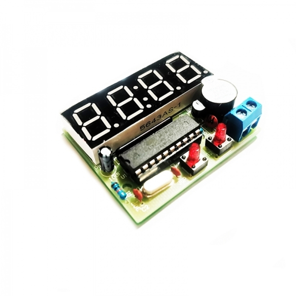 Набор электронщика DIY часы NM7039 (набор для пайки)