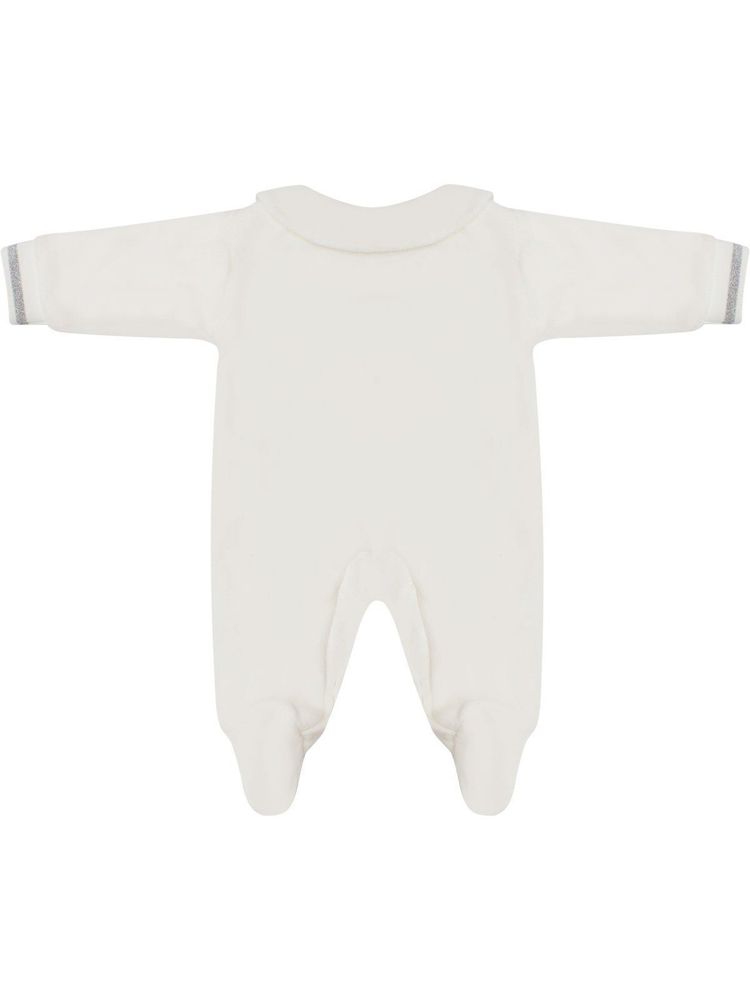 Велюровый комбинезон с медвежонком Luxury Baby