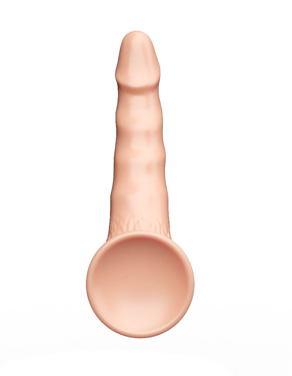 Фаллоимитатор-реалистик на присоске - 20,5 см. (Цвет: телесный)