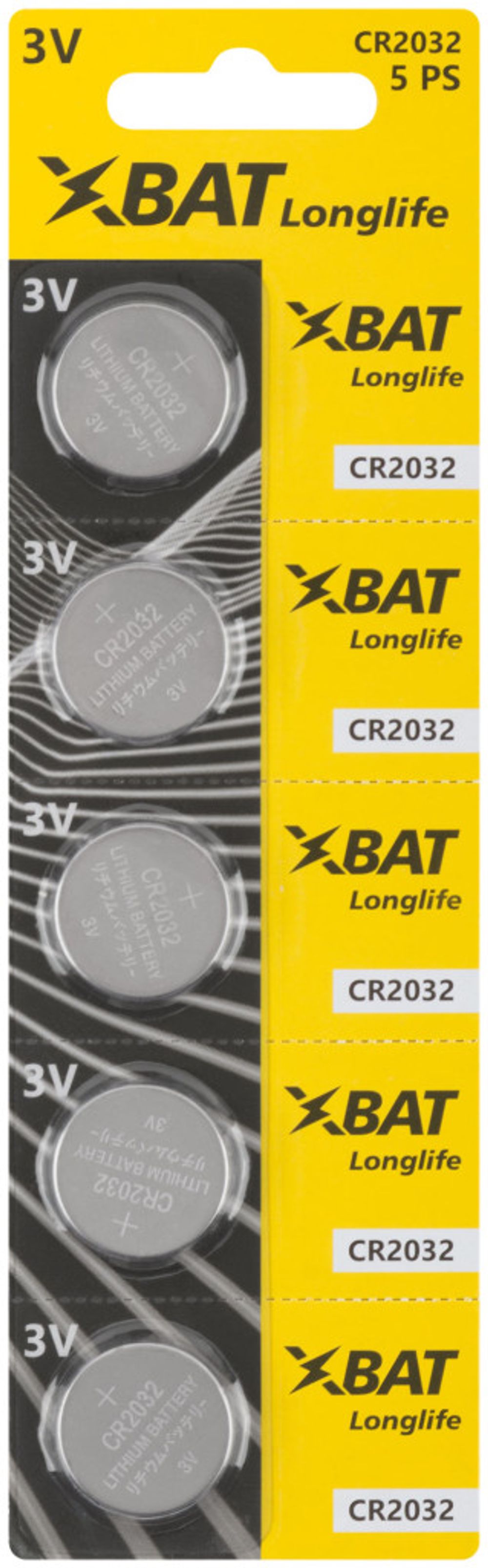 CR2032 Батарейка литиевая, 3 В, "Таблетка" ХВАТ---