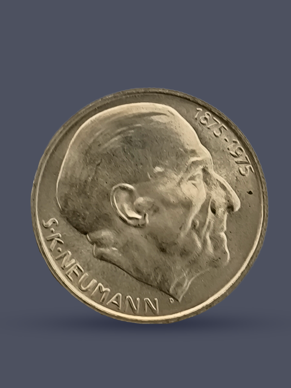 Монета 50 крон (korun) 1975 "100 лет со дня рождения Станислава Костка Неймана"