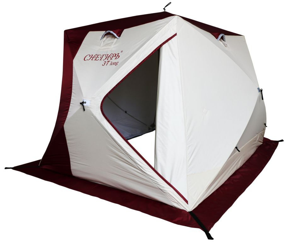 ЗИМНЯЯ ПАЛАТКА «СНЕГИРЬ» 3Т LONG КОМПАКТ