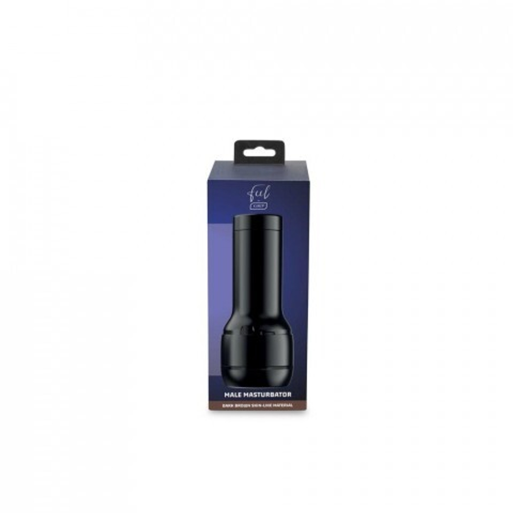 Мастурбатор Feel Stroker от KIIROO вульва (темно-коричневый)