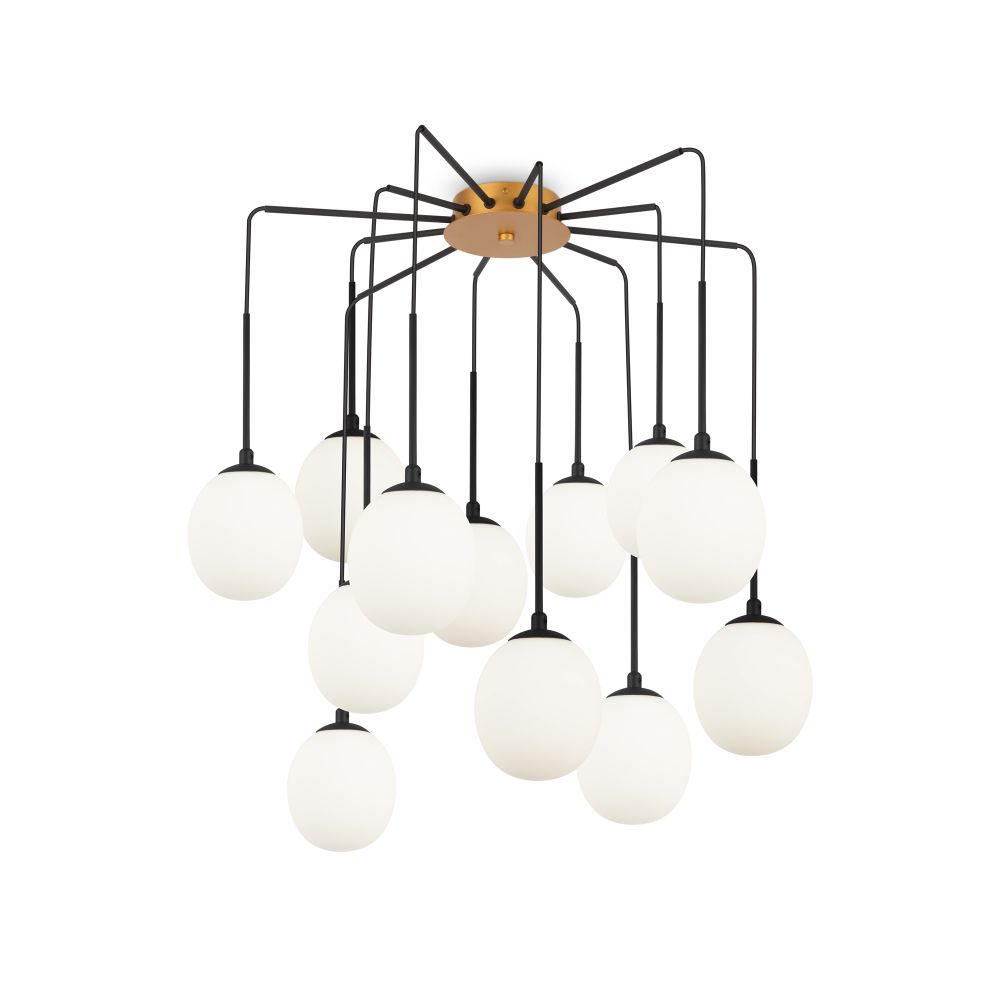 Люстра подвесная Maytoni Branch MOD176PL-12G