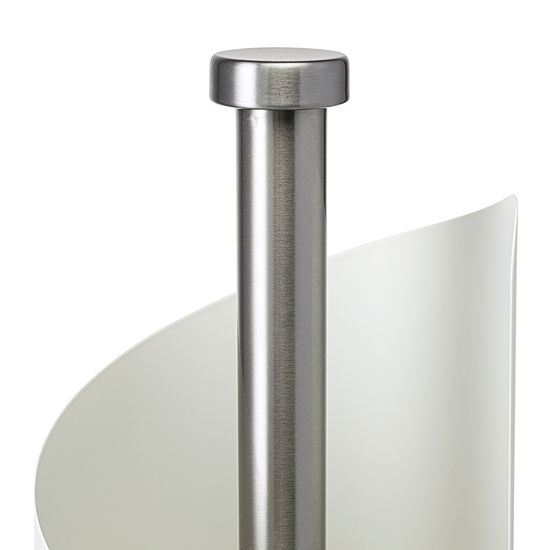 Держатель для бумажных полотенец riks, молочный