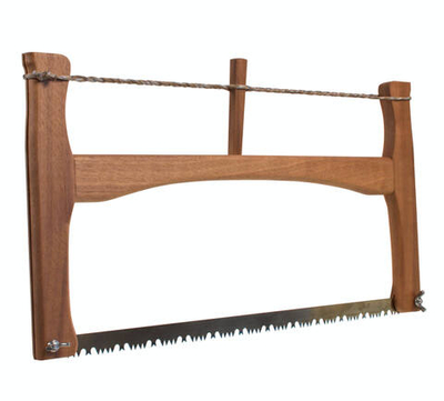 Пила походная складная 530 мм из красного дерева, полотно Bahco