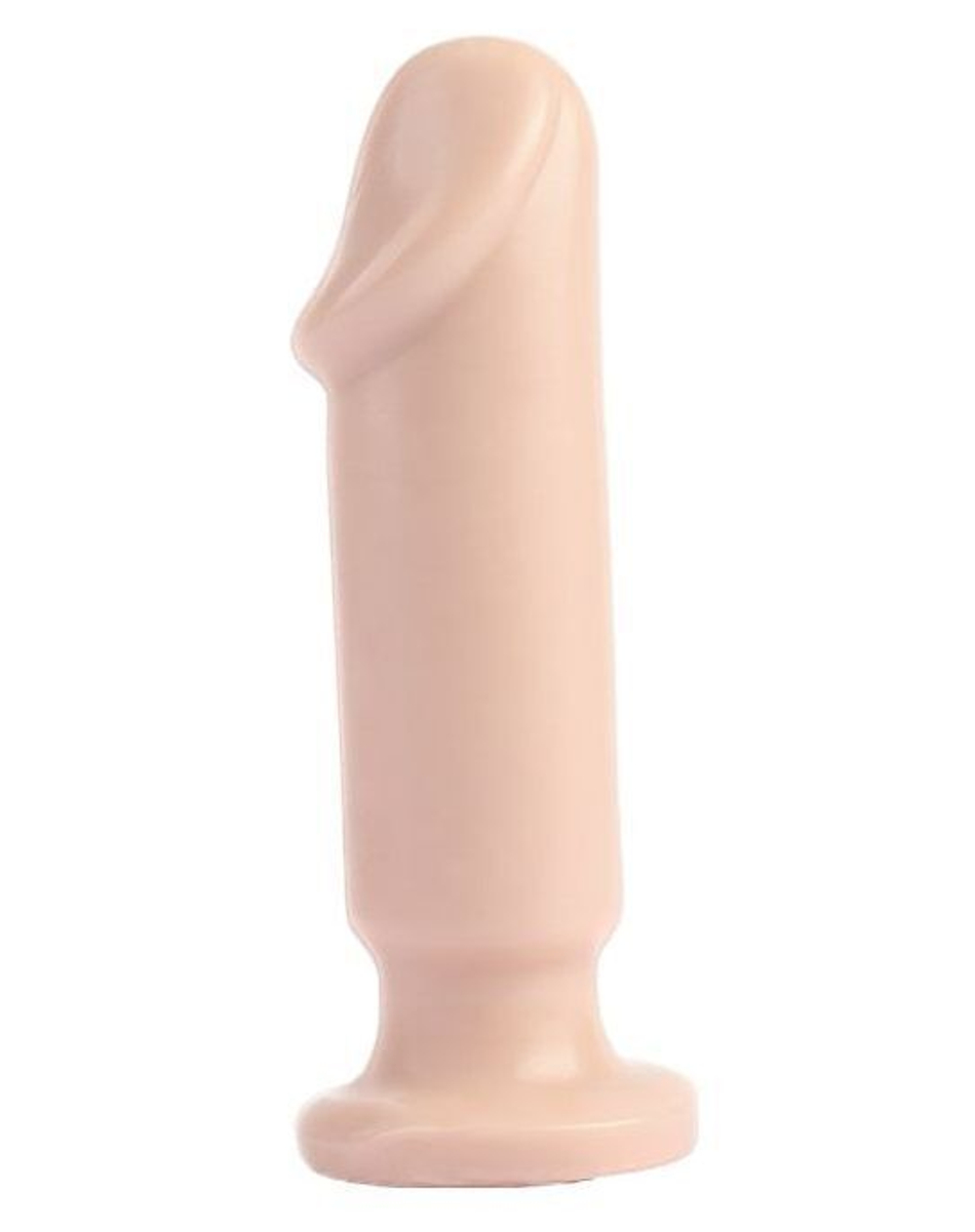 Телесная анальная пробка Anal Trainer M - 12,5 см. (Цвет: телесный)