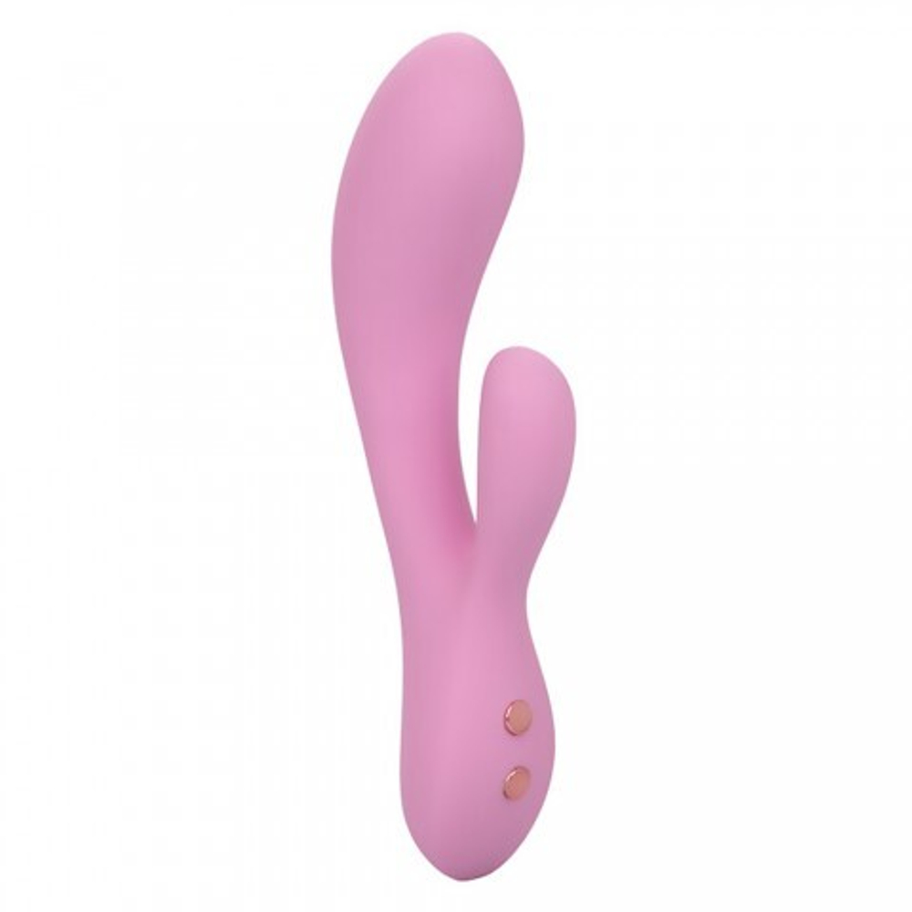 Вибратор-кролик ультрагибкий CalExotics Contour Zoie, 10.75 x 3.25 см