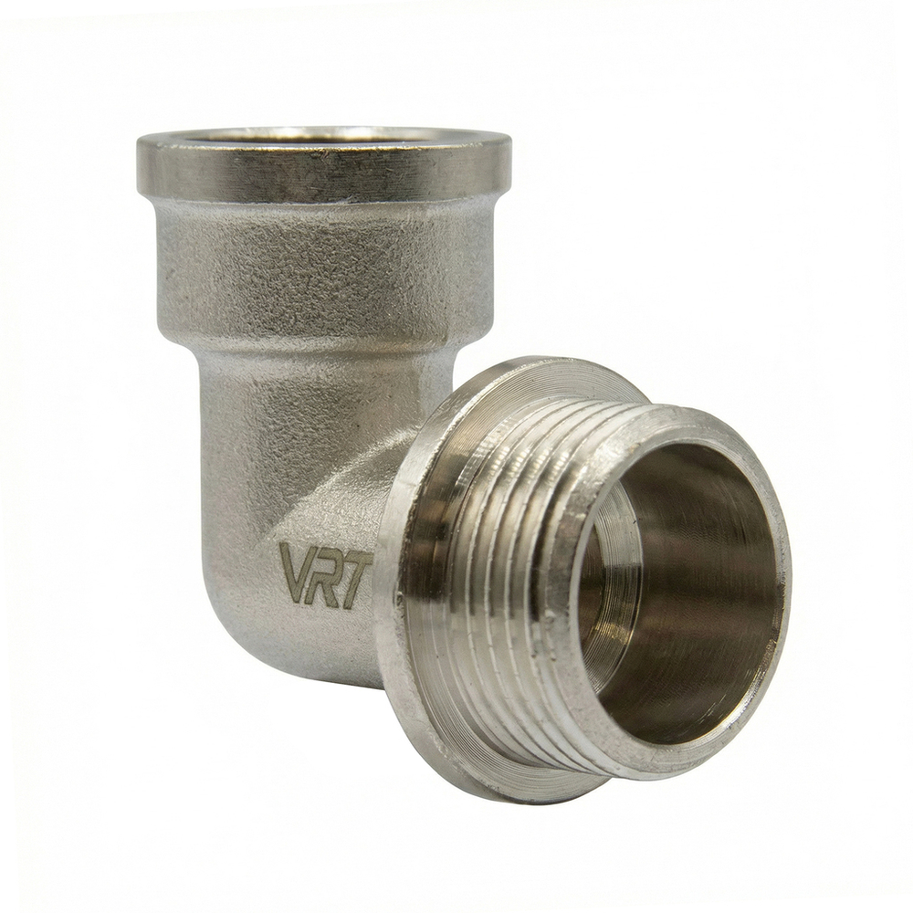 Уголок 3/4'' - 1/2'' нар/вн VRT® никель